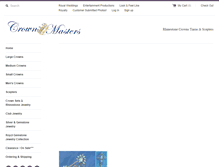 Tablet Screenshot of crownmasters.com